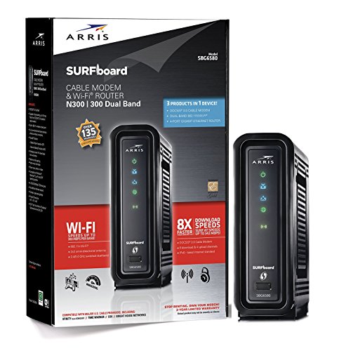 ARRIS SURFboard SBG6580 DOCSIS 3.0 Cable Modem/ ...