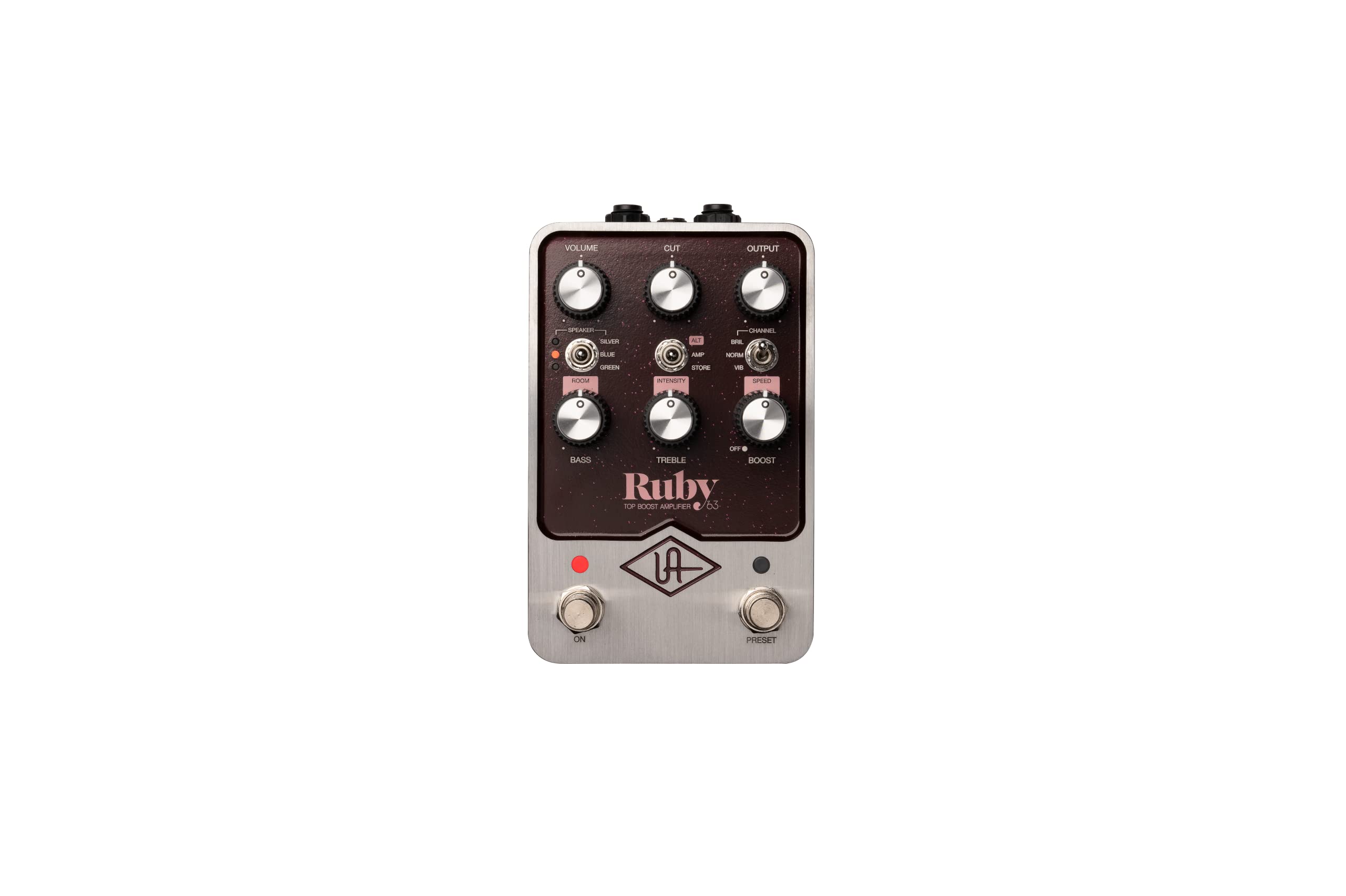 Universal Audio UAFX Ruby '63 Top Boost Amplifie...