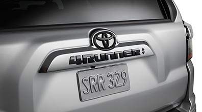 Genuine Toyota Parts ????? ??????? - Emblem Black 4Runn...