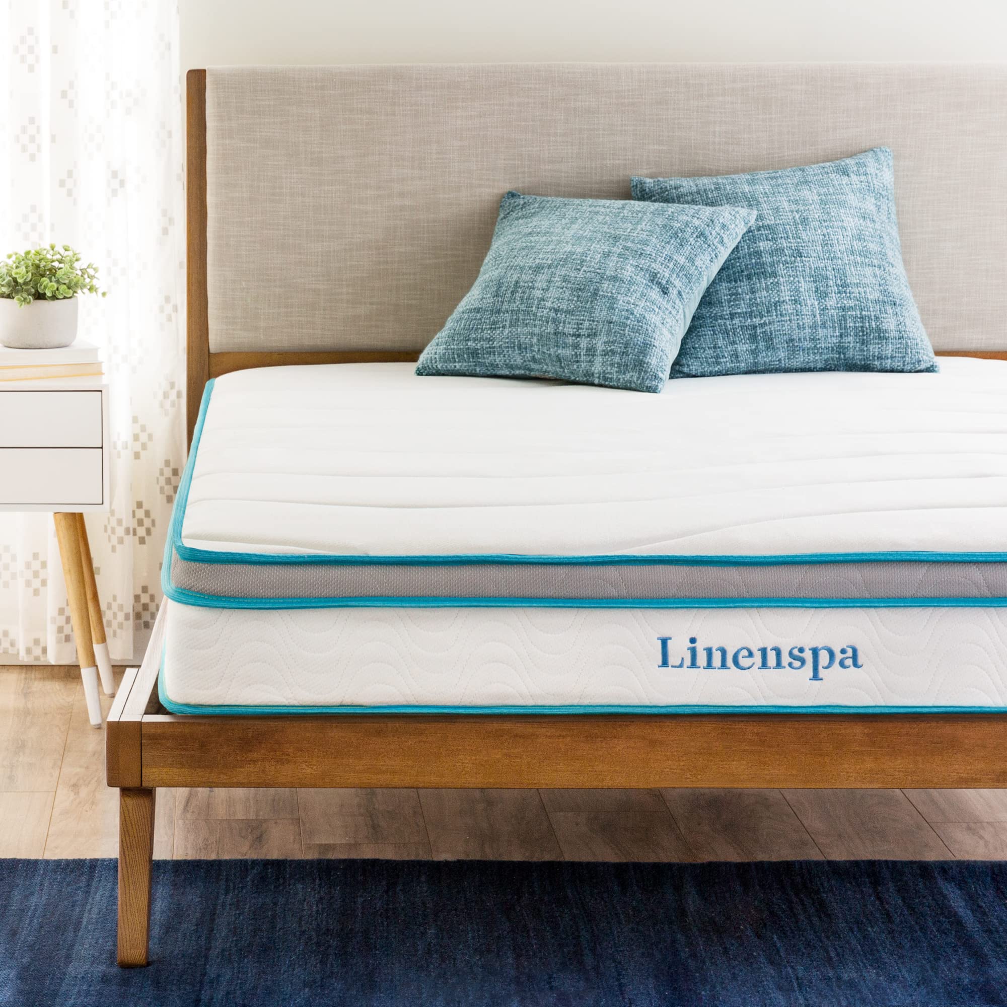 Linenspa Memory Foam and Innerspring Hybrid Mattress