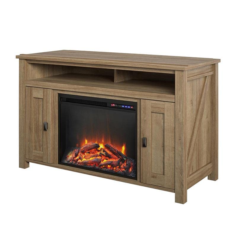 Ameriwood Home Farmington Electric Fireplace TV Console...