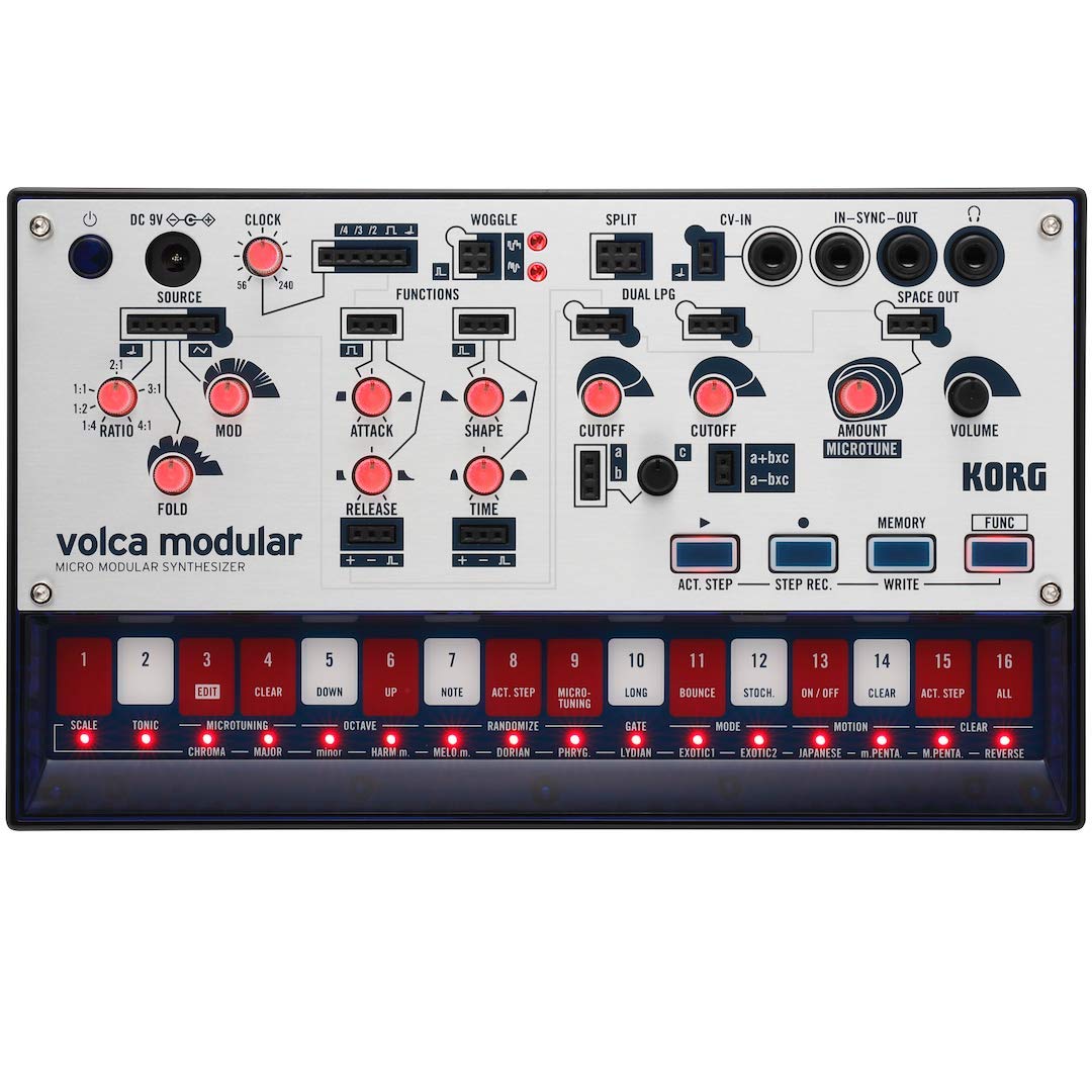 Korg Volca Modular Semi-Modular Synthesizer ?? Sequence...