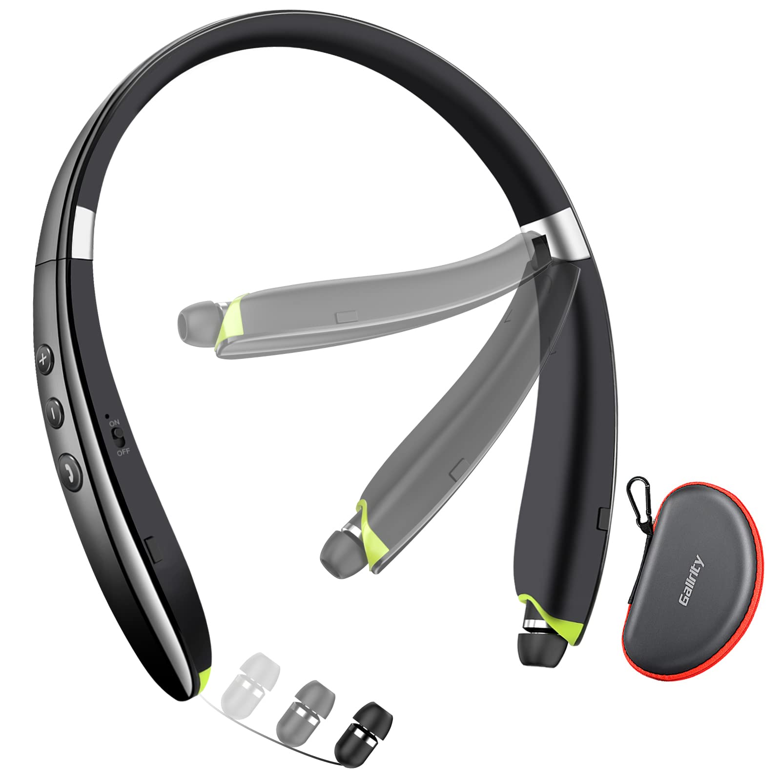 Galirity Bluetooth Headset, 2022 Upgraded Neckband Blue...