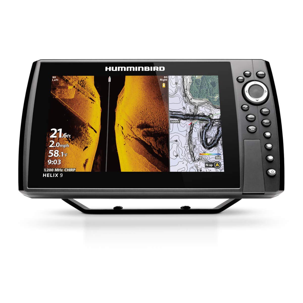 Humminbird 411380-1 Helix 9 Chirp MEGA SI+ GPS G4N Fish...