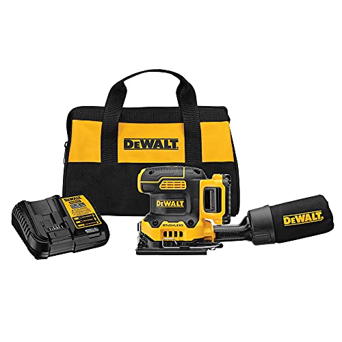 DEWALT 20V MAX* XR Palm Sander, Sheet, Variable Speed, ...