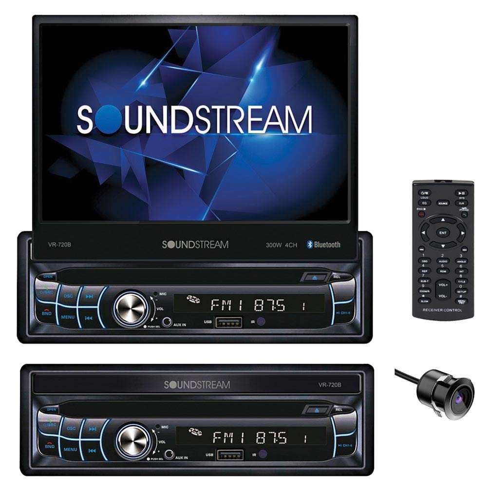 Soundstream VR-720B ???? DIN ?????? ???? DVD/CD ??? ???...