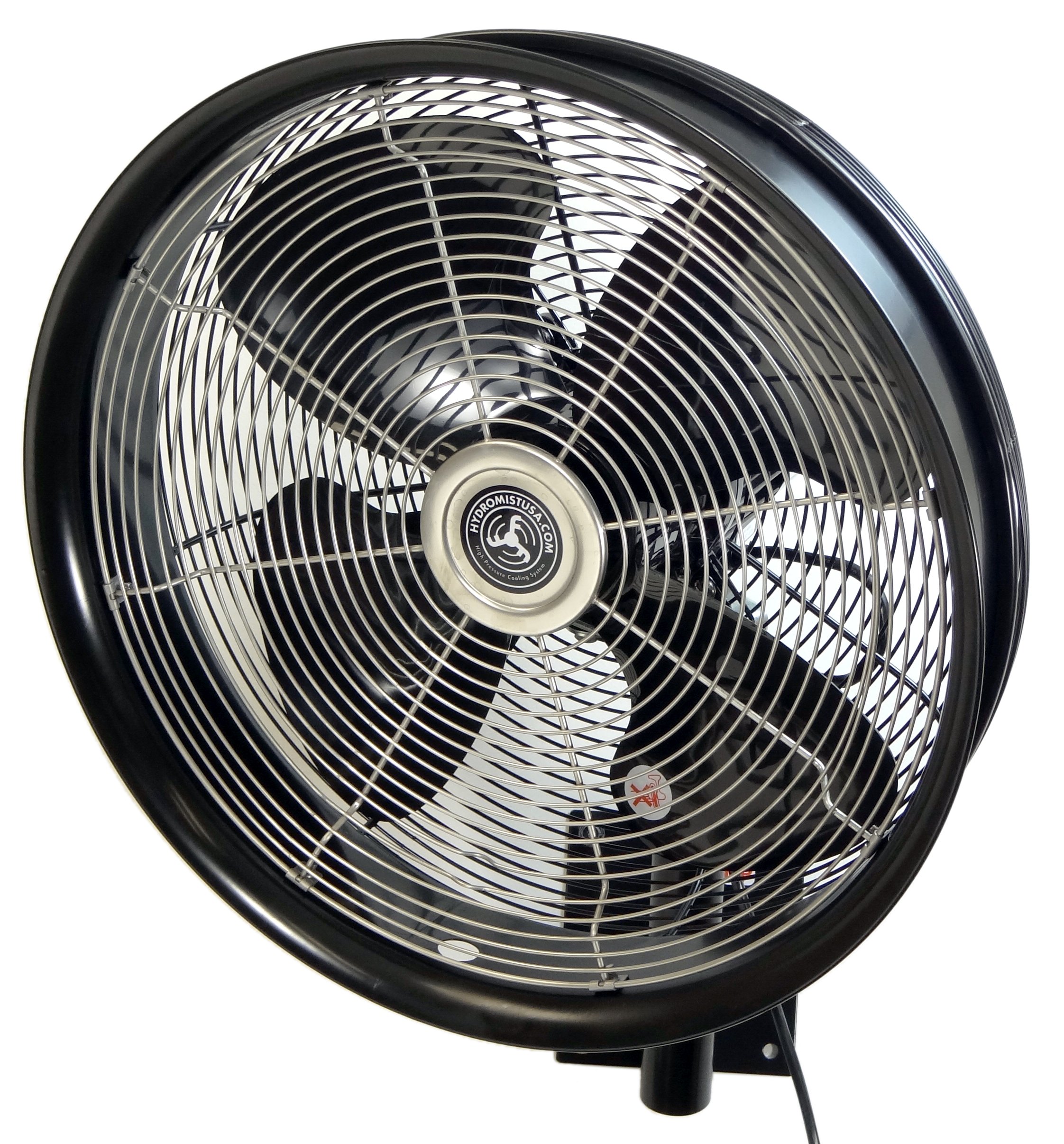 HydroMist Shrouded Outdoor Wall Mount Oscillating Fan