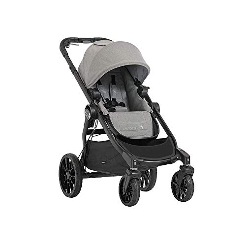 Baby Jogger City Select LUX Stroller | Baby Stroller with 20 Ways to Ride, Goes from Single to Double Stroller | Quick Fold Stroller, Slate