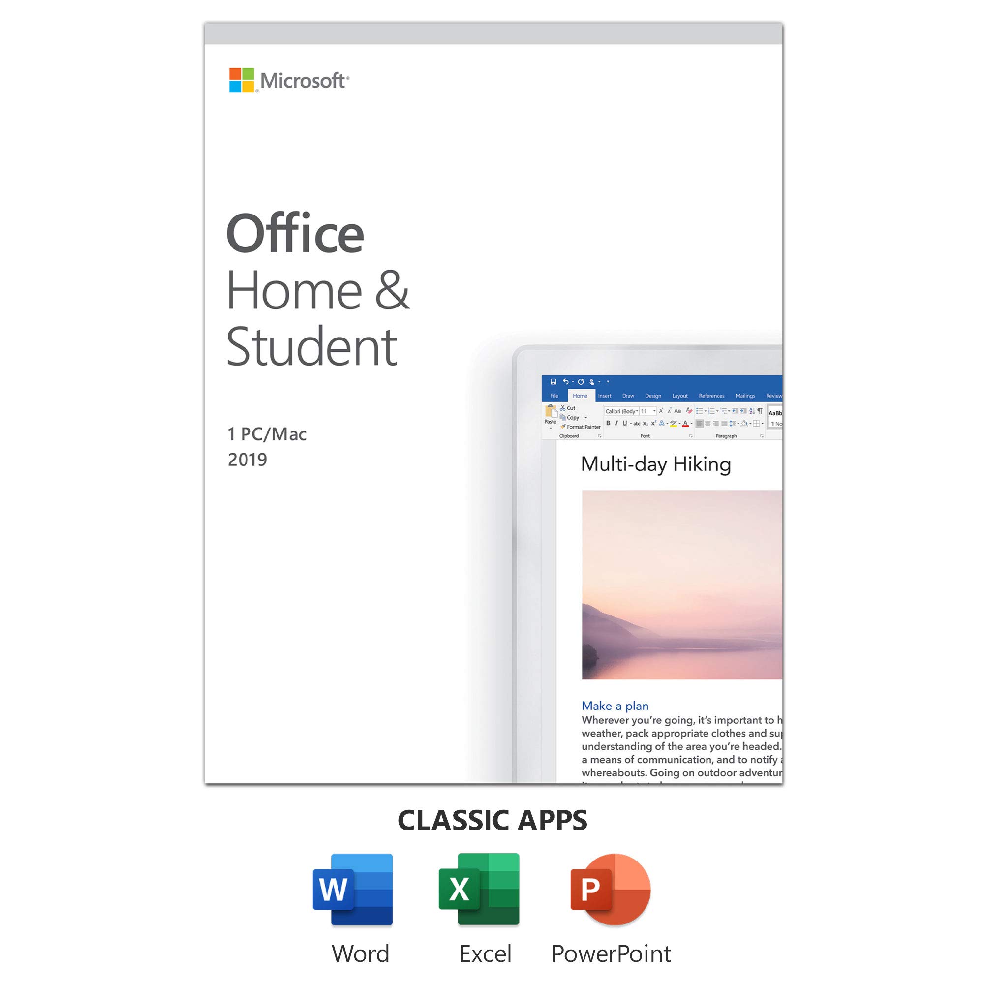 Microsoft Office 2019 Home & Student - Pack Pack - 1 PC...