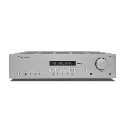 CAMBRIDGE AUDIO AXR100 100-Watt Stereo Receiver with Bl...