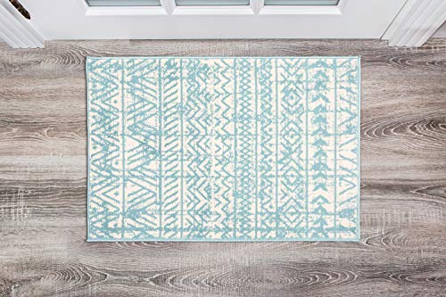 Rugshop Geometric Bohemian Design Area Rug