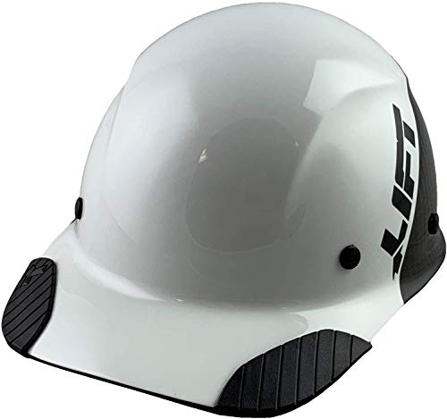 LIFT Safety DAX Carbon Fiber Cap Brim 50-50 (White/Blac...