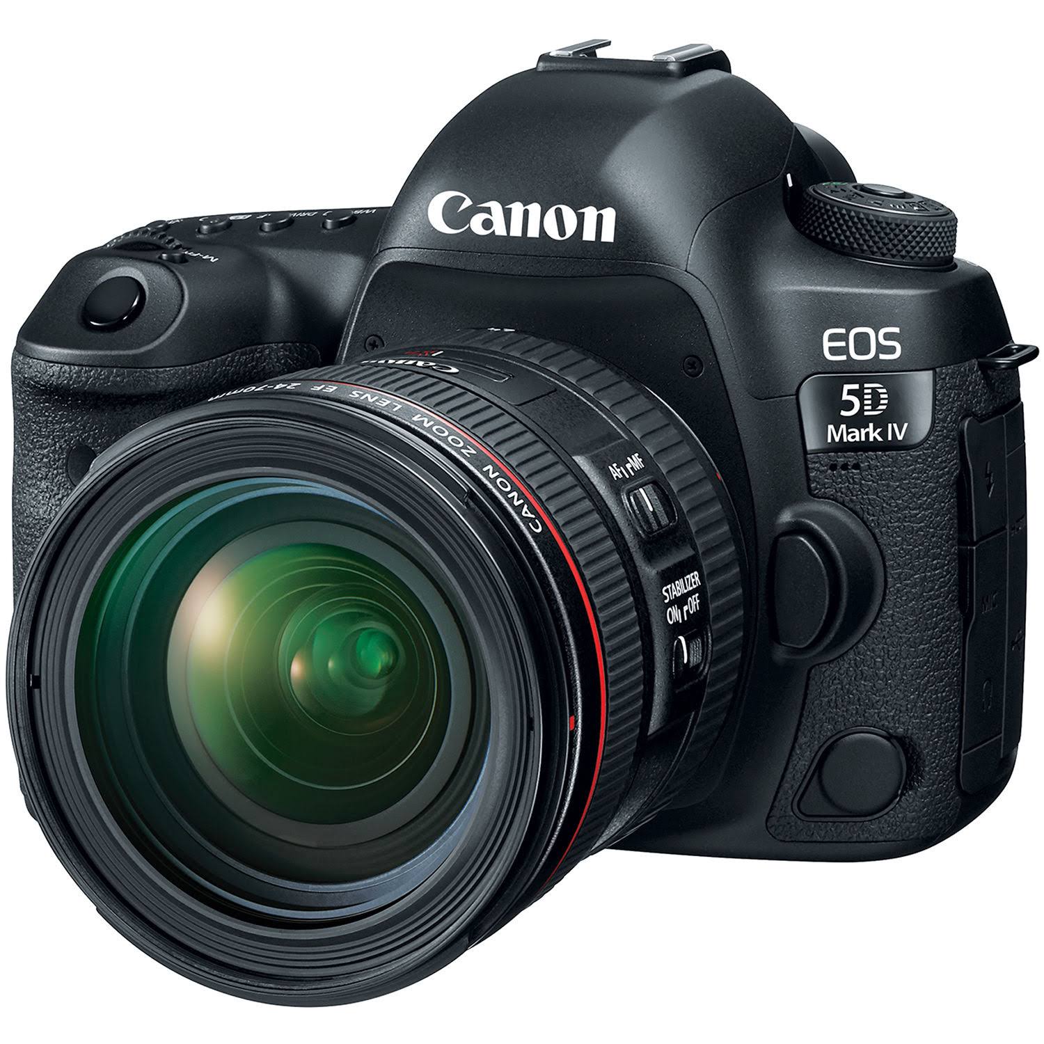 Canon EOS 5D Mark IV Full Frame Digital SLR Camera with...