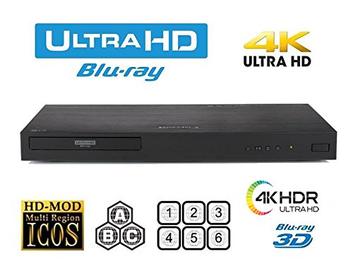 HDI LG UHD 4K ???? ???? ??? DVD Blu Ray Disc - PAL NTSC...