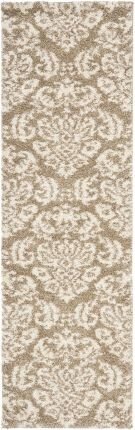 Safavieh Florida Shag Beige/Cr?am Rug Square 6'7