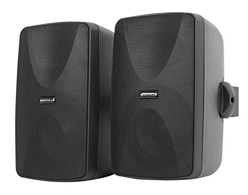 Rockville 70V 5.25" IPX55 Commercial Indoor/Outdoor Wall Speaker