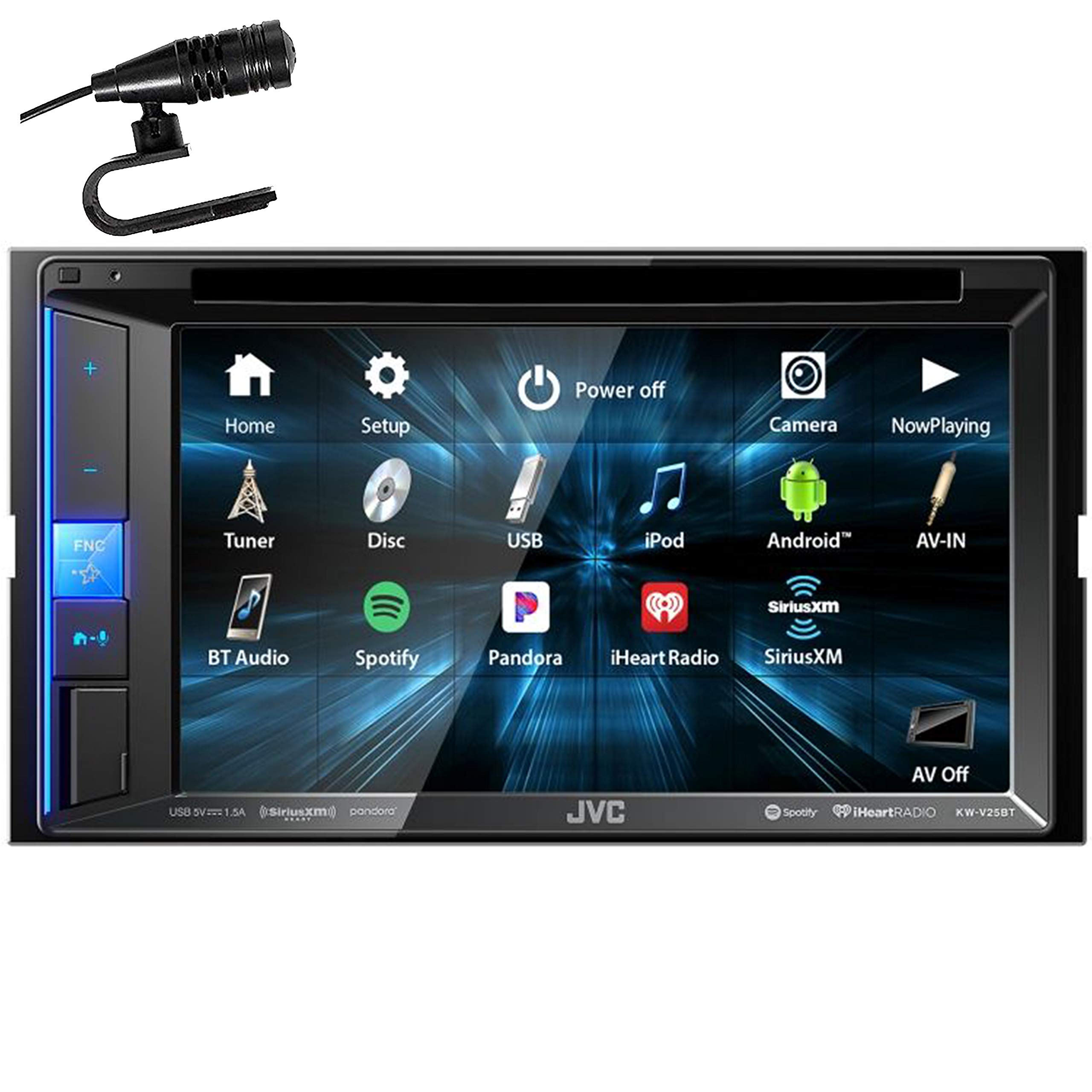 JVC KW-V25BT 6.2 ????' WVGA Clear Resistive Touch Monit...