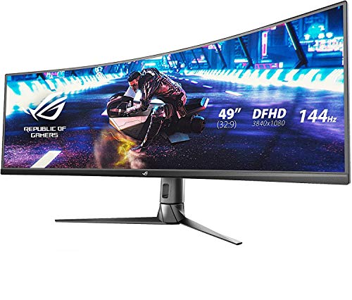 Asus ROG Strix XG49VQ 49â Curved Gaming FreeSync Monit...