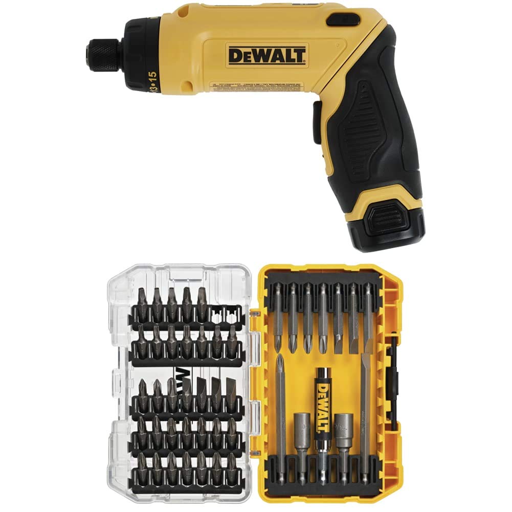 DEWALT 8V MAX Cordless Screwdriver Kit, Gyroscopic