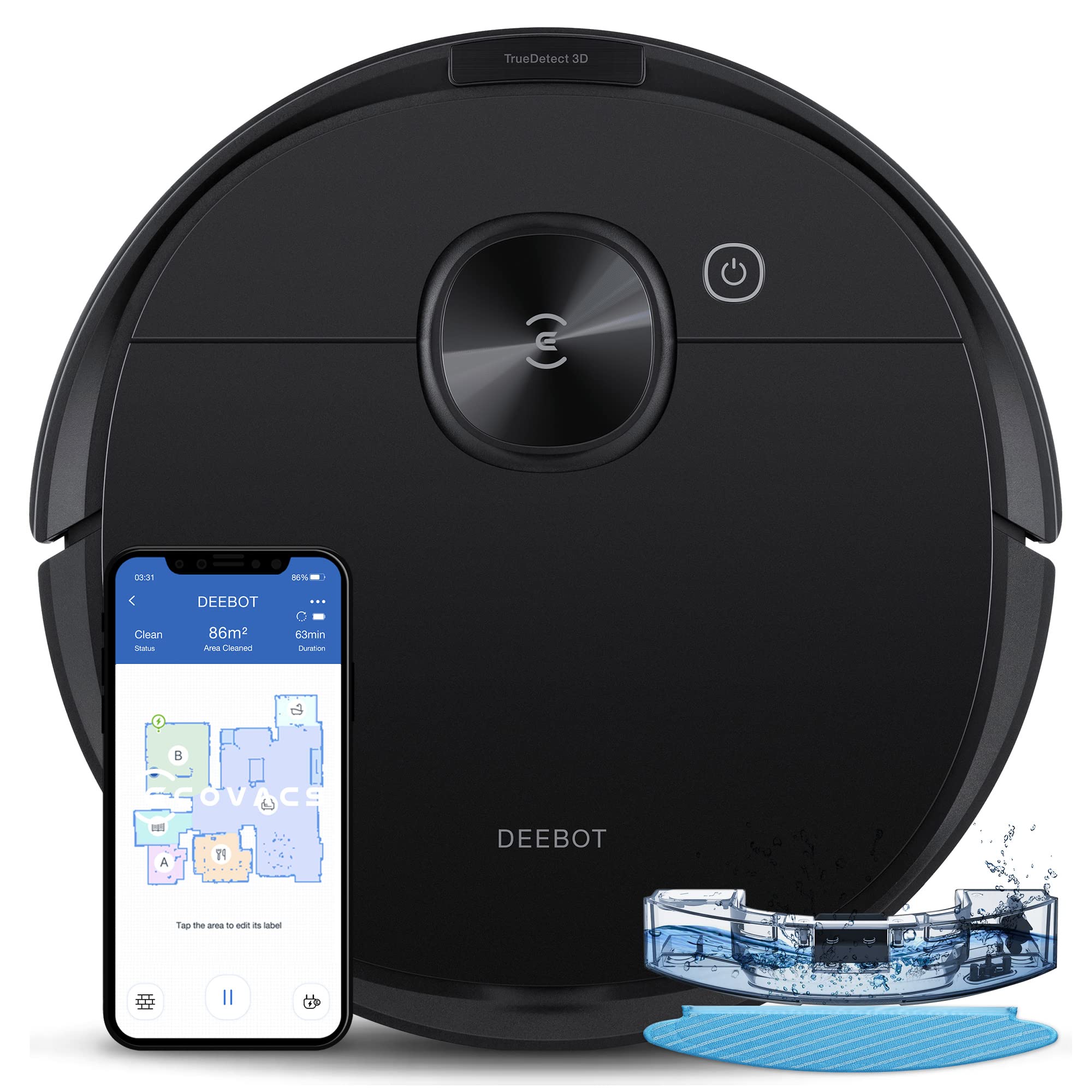 ECOVACS ???? ??? ????? ???? ????? Deebot N8 Pro