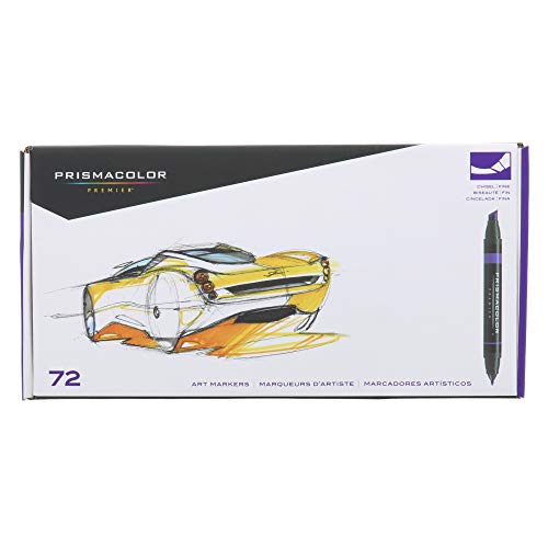 Prismacolor 3722 Premier Double-Ended Art Markers, Fine...