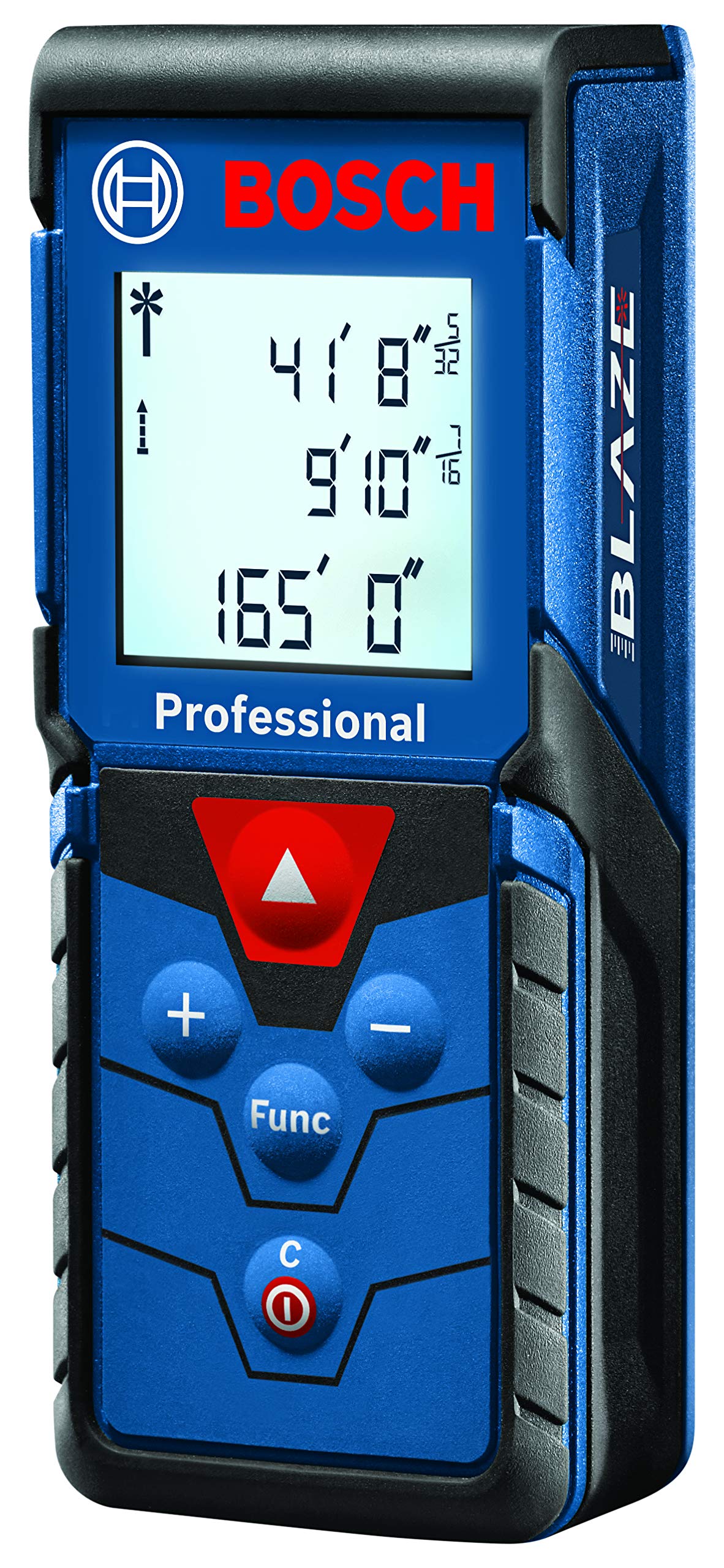 Bosch Blaze Pro GLM165-40 165ft Laser Distance Measure ...