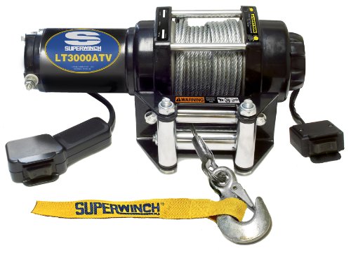 Superwinch 1130220 LT3000ATV 12 VDC Winch 3,000lbs/1360...