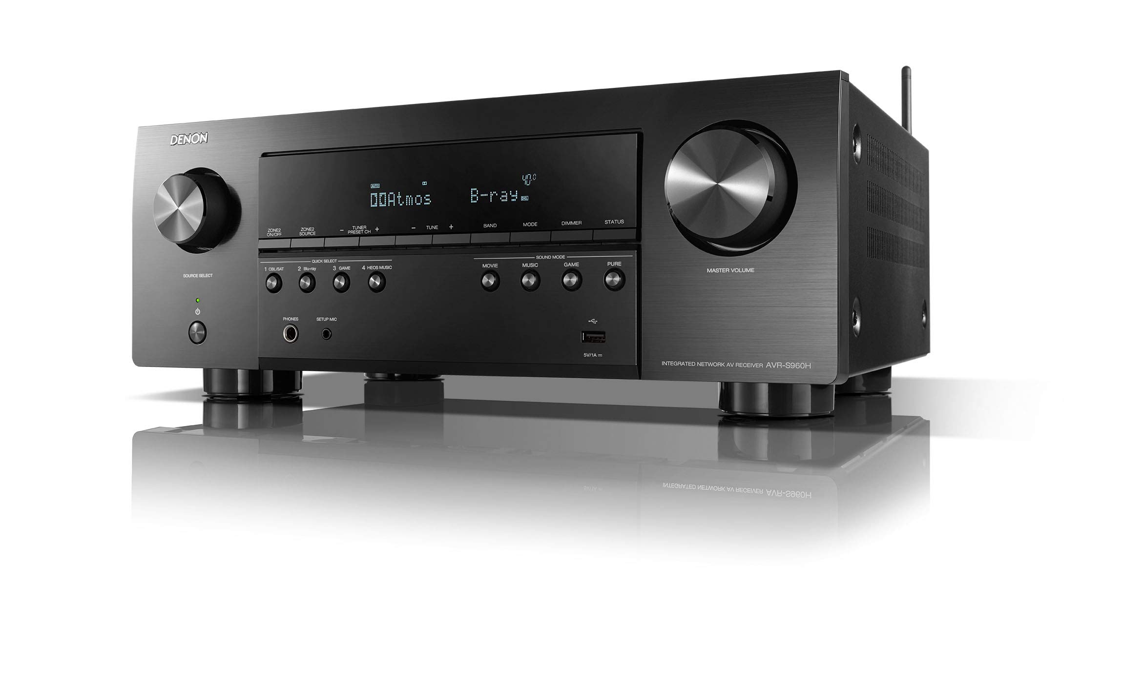 Denon AVR-S970H 8K Ultra HD 7.2 ?????? (90 ???? X 7) ???? AV ??? 2022