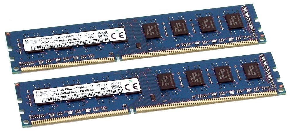 SK Hynix HMT41GU6BFR8A-PB 2x8GB (16GB ?? ???) 2Rx8 PC3L...