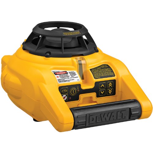 DEWALT Laser Level Kit, Rotary with Laser Detector, 150...