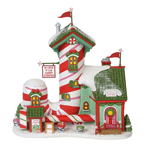 Department 56 North Pole Village Candy Striper Lit Anim...