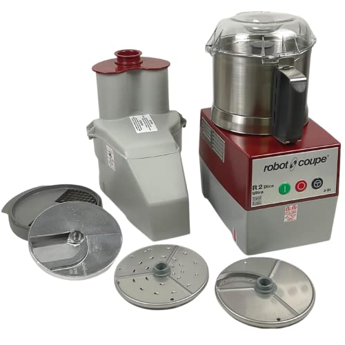 Robot Coupe R2U DICE Combination Food Processor with 3 ...