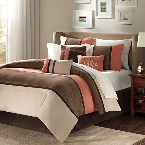 Madison Park Palisades 7 Piece Comforter Set Size: King