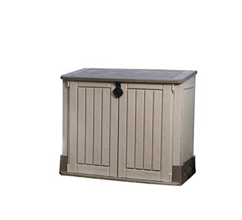 keter 211166 SIO Midi, 30 cu.ft, Beige/Brown