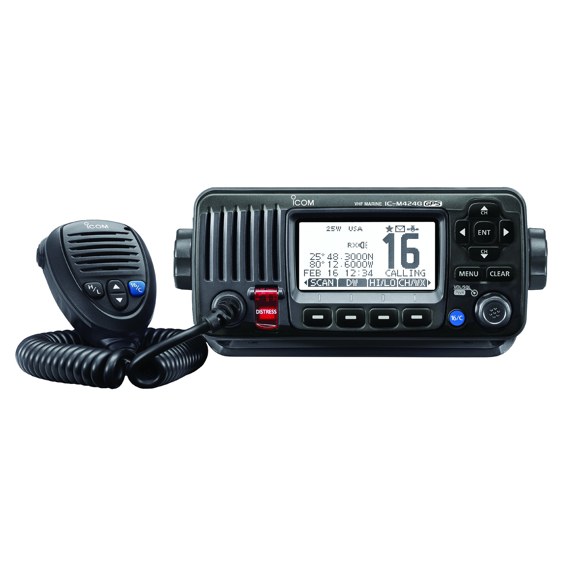 ICOM M424G 21 ???? VHF ???? ?? GPS ?????