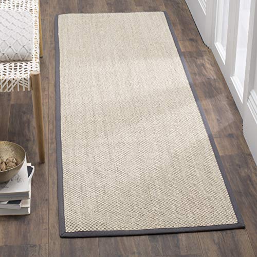 Safavieh Natural Fiber Collection NF143D Sisal Runner, ...