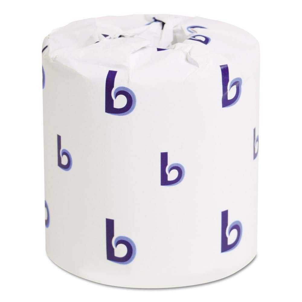 Boardwalk BWK6144 Two-Ply Toilet Tissue, White, 4"...