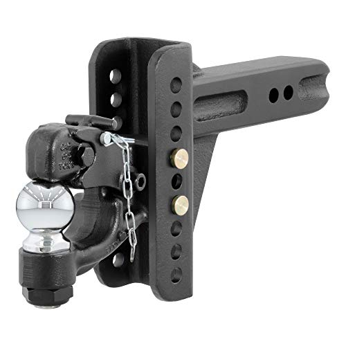 CURT 45908 Adjustable Pintle Hitch Combination, 2-1/2-I...