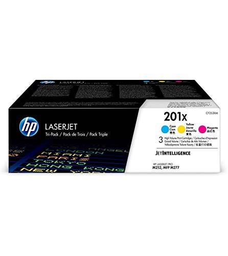 HP 201X (CF401X, CF402X, CF403X) High Yield Cyan, Magen...