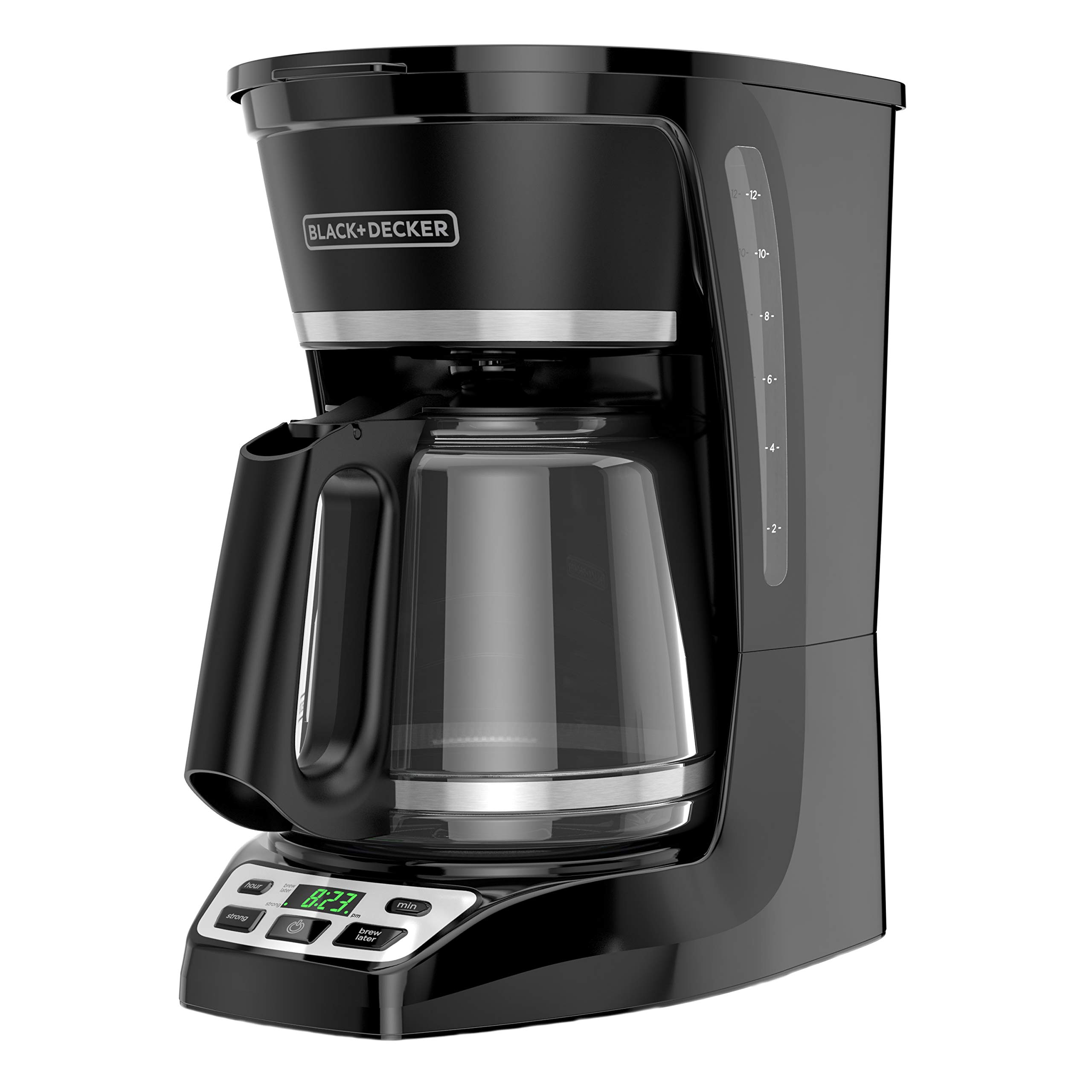 BLACK+DECKER 12-Cup* Programmable Coffeemaker, Black, C...