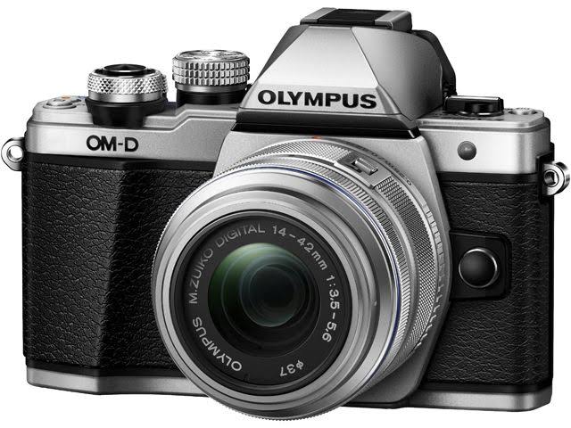 Olympus OM-D E-M10 Mark II Mirrorless Digital Camera (Silver) - Body only