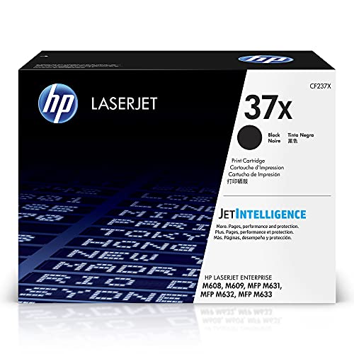 HP 37X | CF237X | מחסנית טונר | שחור | תשואה גבו...