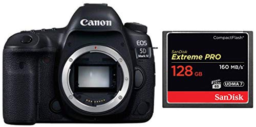 Canon EOS 5D Mark IV Full Frame Digital SLR Camera Body