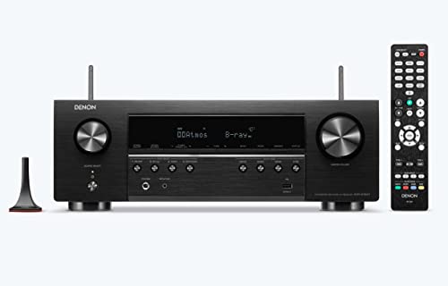 Denon AVR-S760H 7.2-Channel Home Theater AV Receiver 8K...