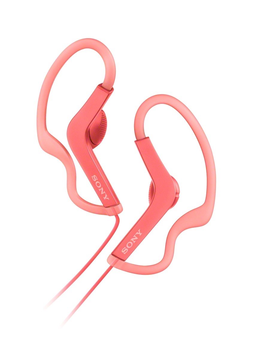 Sony MDR-AS210 Sports in-Ear Splashproof Headphones -Pink