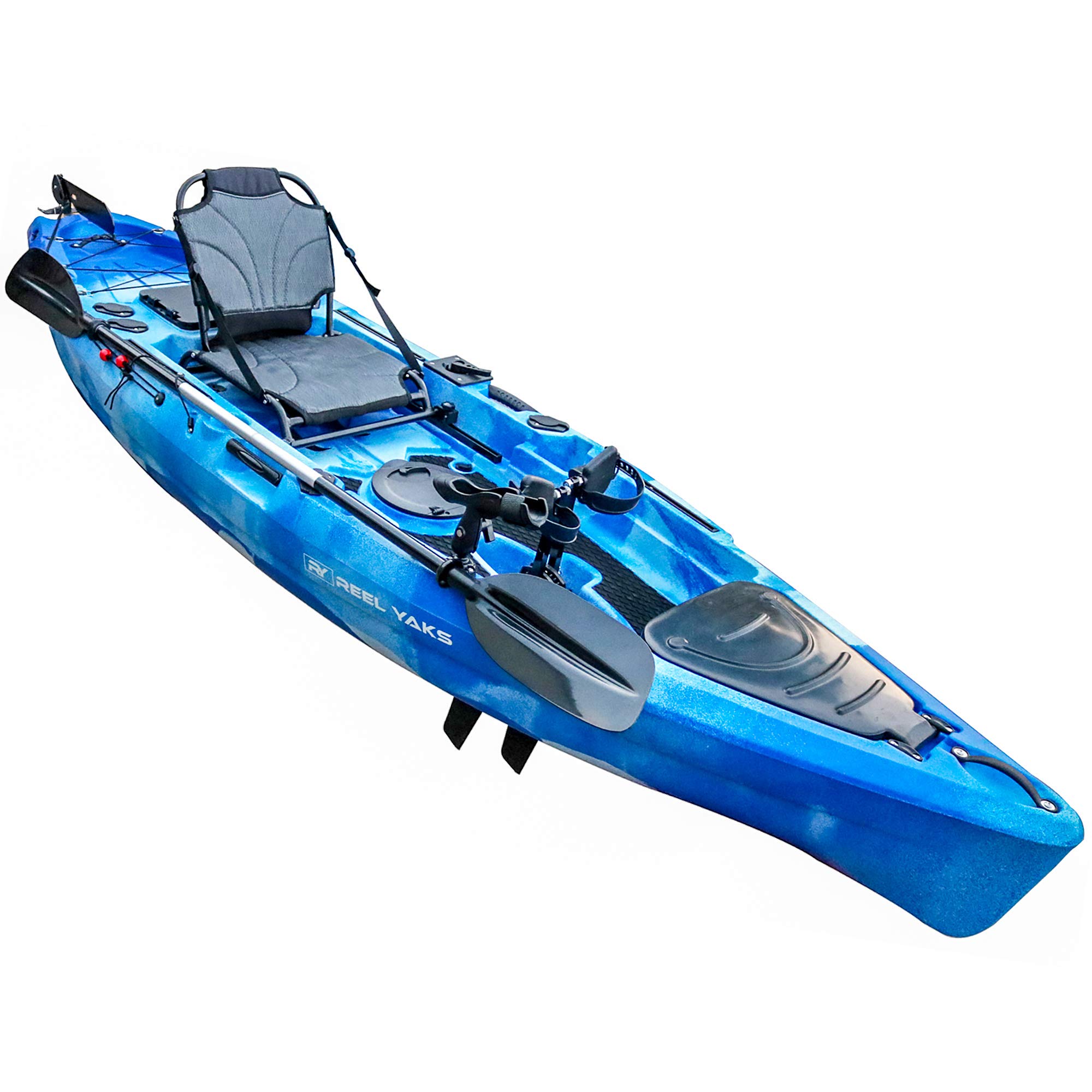 Reel Yaks Pedal Kayak Fishing Angler 11’ | sit on top o...