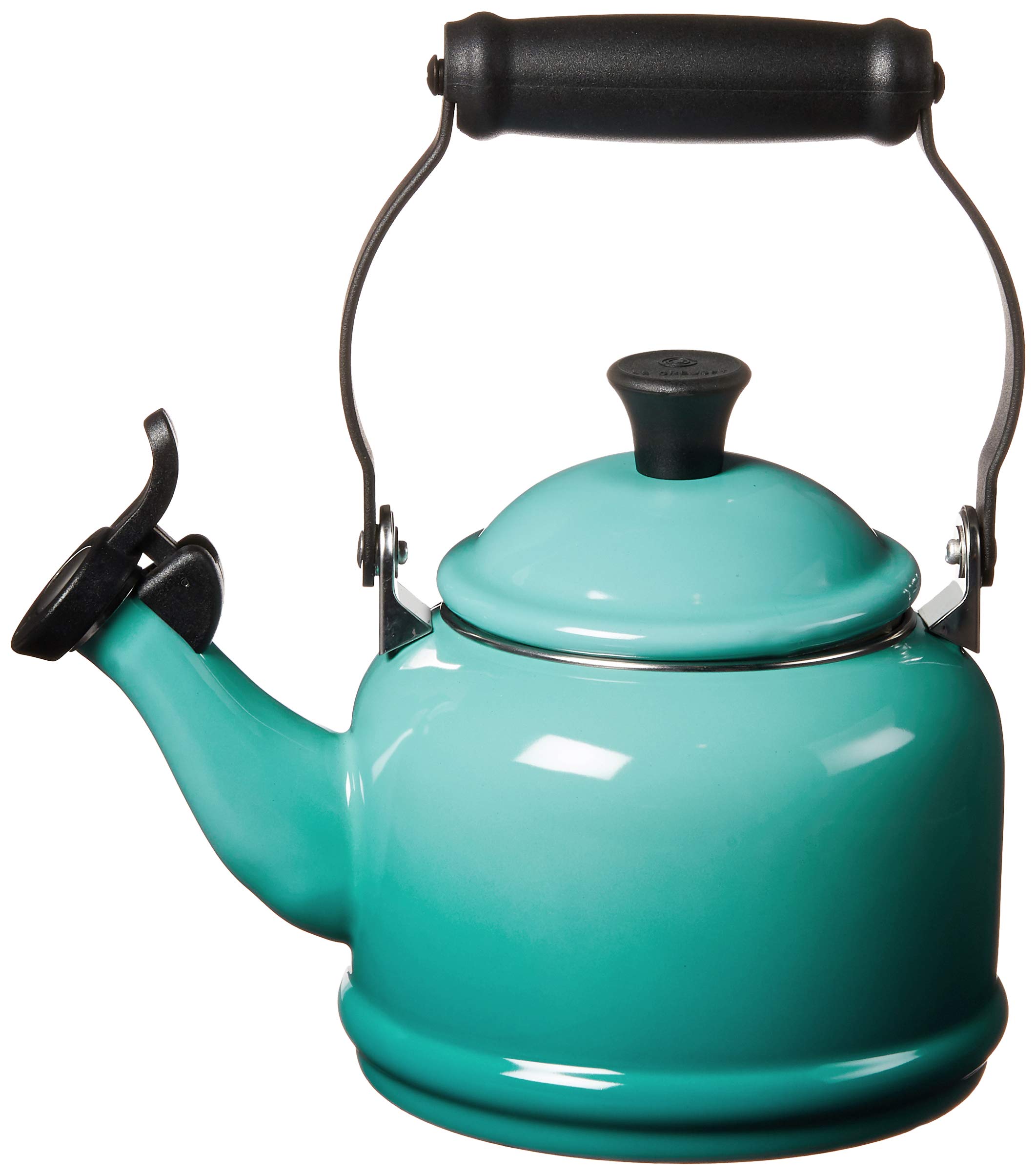 Le Creuset Enamel On Steel Demi Tea Kettle, 1.25 qt, Ce...