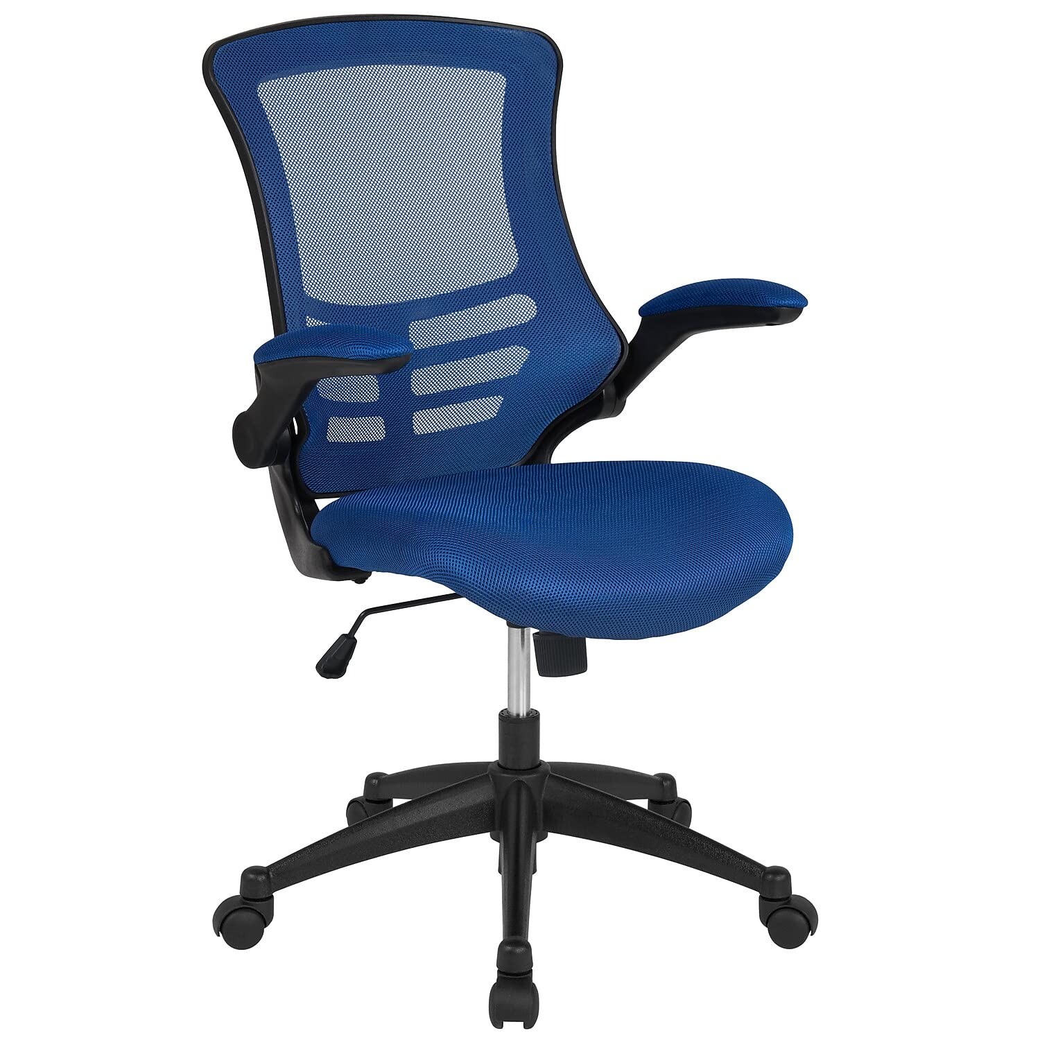 Flash Furniture Kelista Mid-Back Blue Mesh ?????? ???? ...