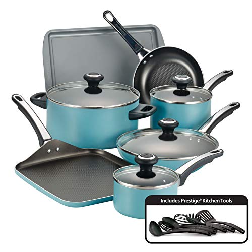 Farberware High Performance Nonstick Aluminum 17-Piece Cookware Set