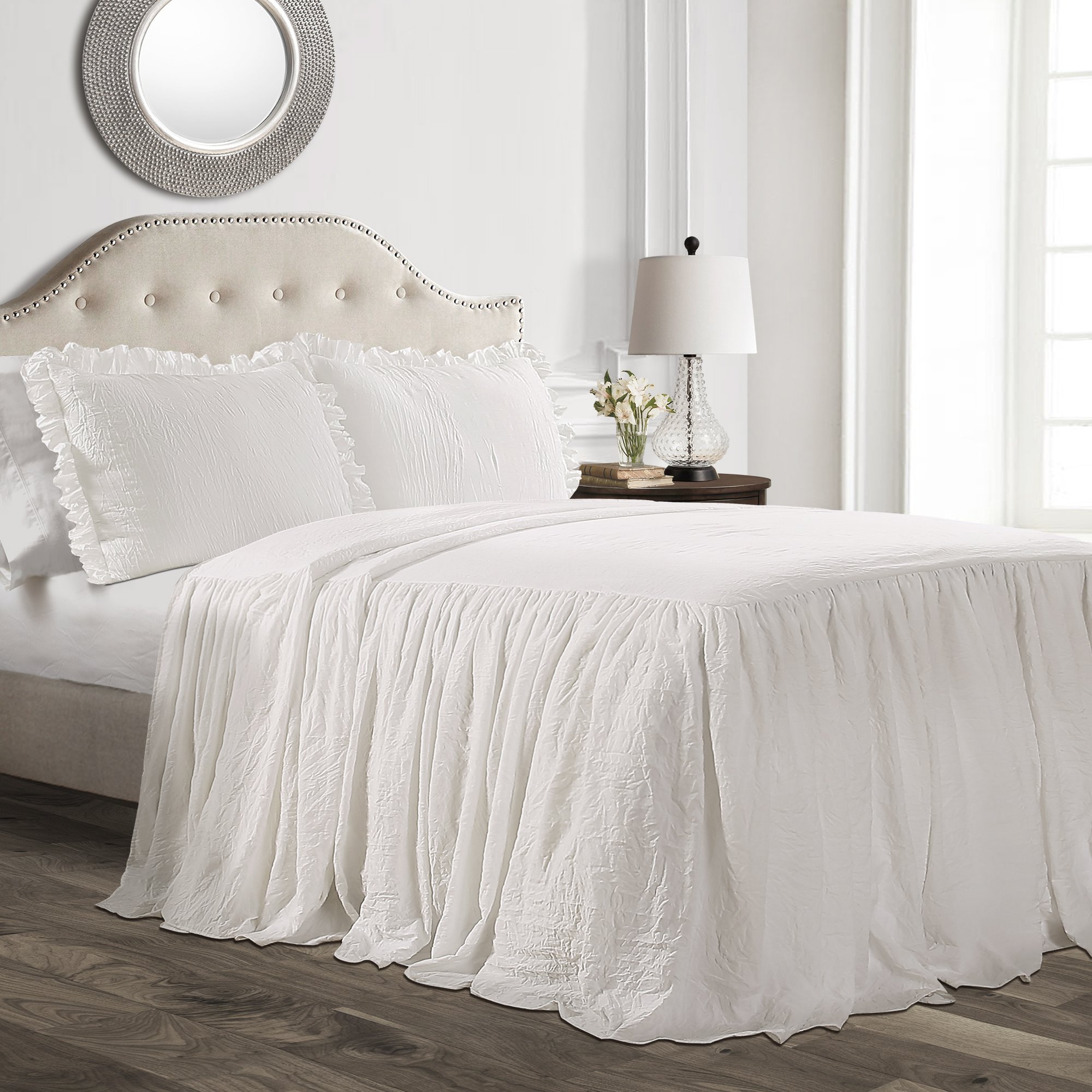 Lush Decor Ruffle Skirt Bedspread